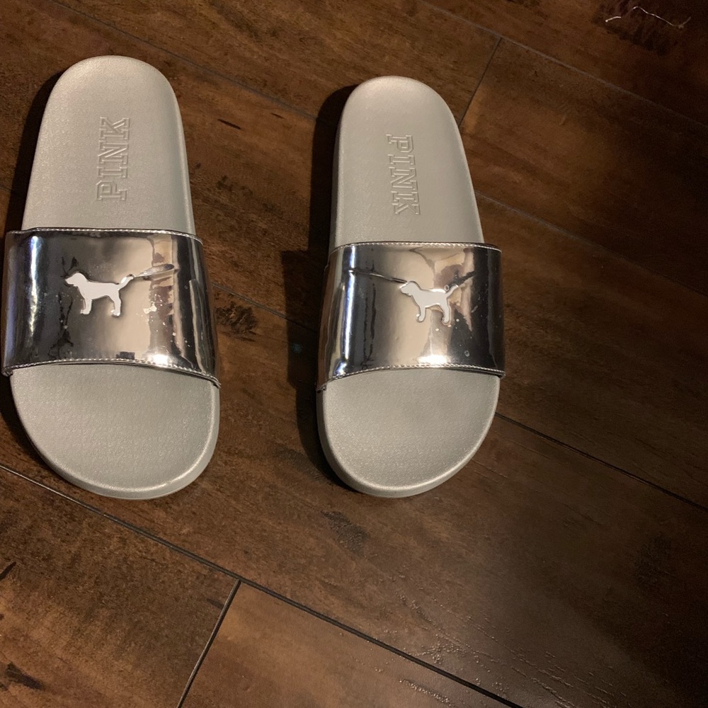 Pink Victoria Secret slides